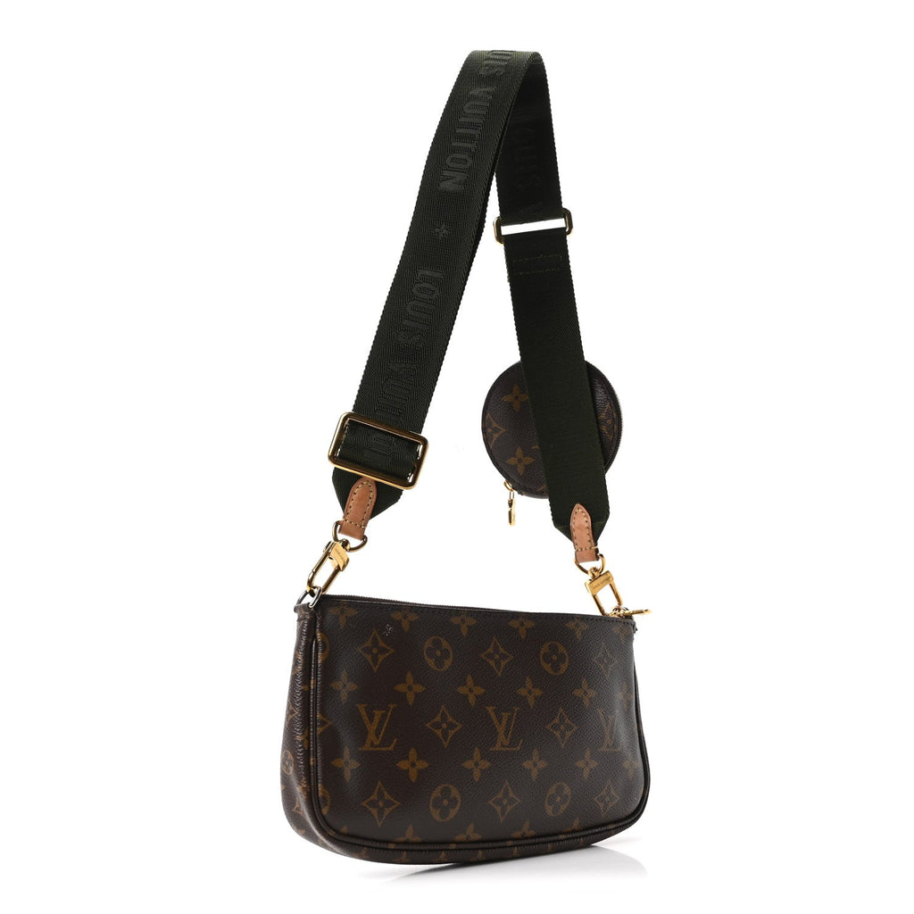 Monogram Multi Pochette Accessories Large Pochette Kaki