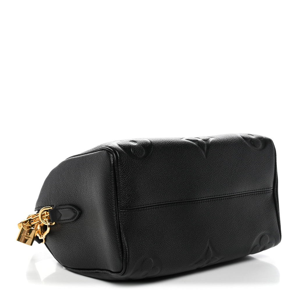 Empreinte Monogram Giant Speedy Bandouliere 25 Black