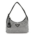 Satin Crystal Mini Re-Edition 2000 Bag Cristal