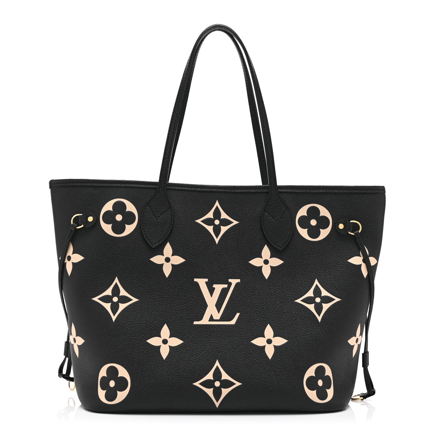 Empreinte Monogram Giant Neverfull MM Black Beige