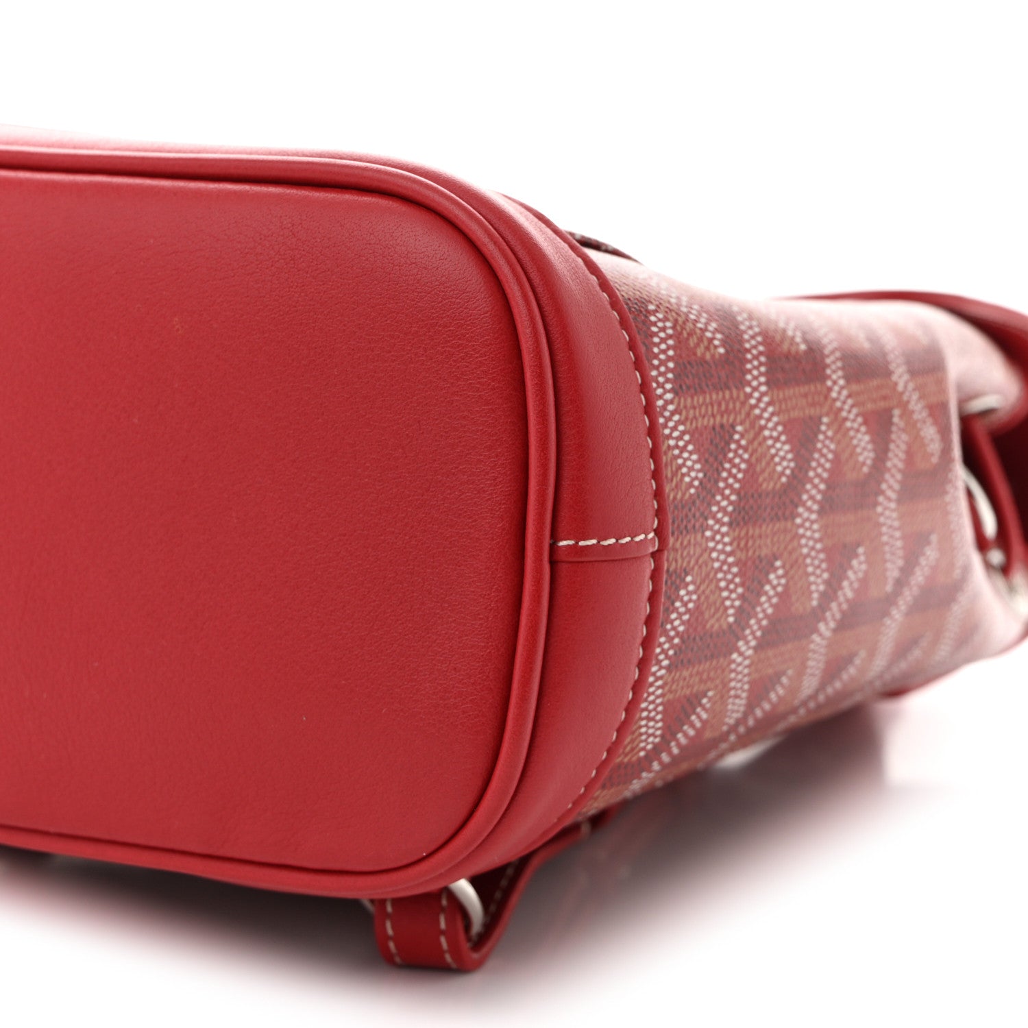 Goyardine Calfskin Mini Alpin Backpack Red