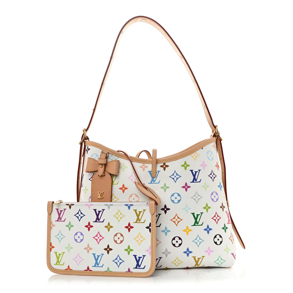 LV X TM Monogram Multicolor CarryAll PM White