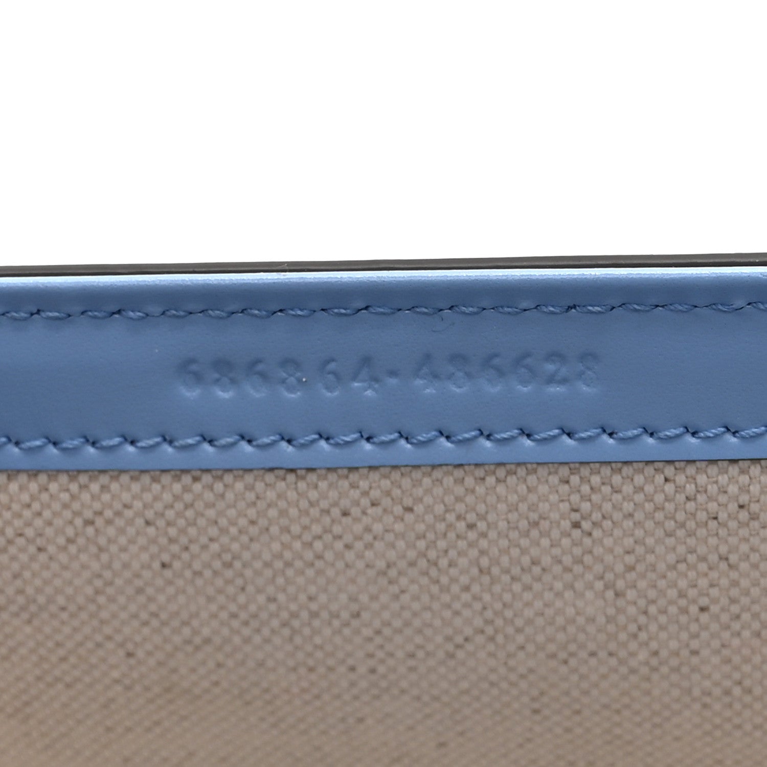 Boarded Dyana Lux Calfskin Web Mini Bamboo 1947 Top Handle Bag Blue