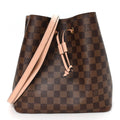 Damier Ebene Neonoe MM Venus Pink