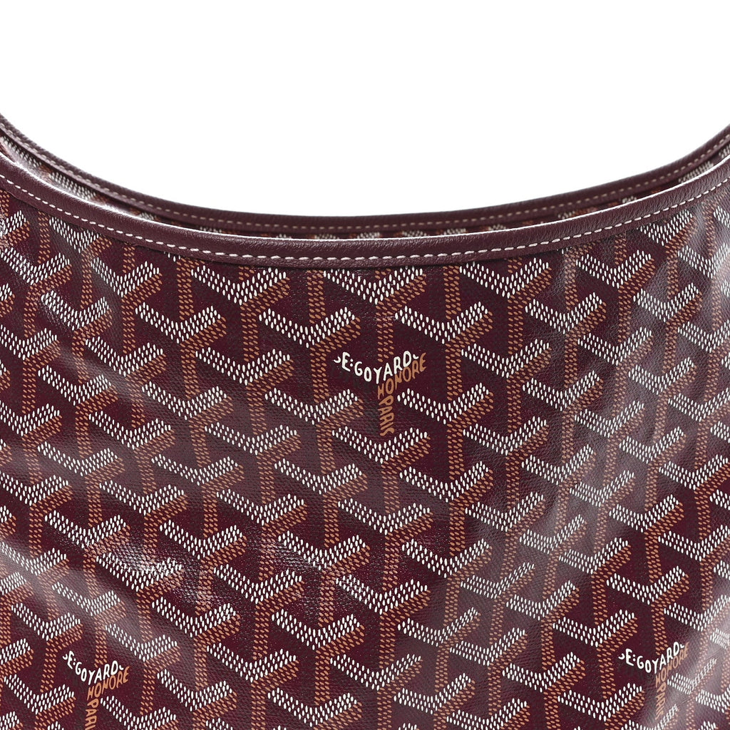 Goyardine Boheme Hobo Burgundy