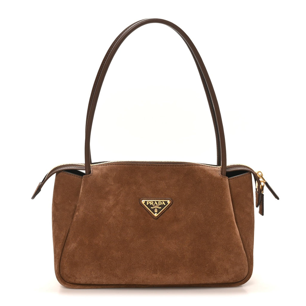 Camoscio Medium Darling Shoulder Bag Cocoa Brown
