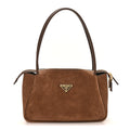 Camoscio Medium Darling Shoulder Bag Cocoa Brown