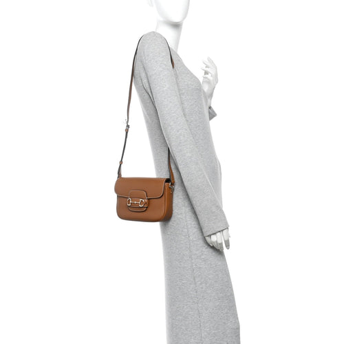 Arabella Calfskin Horsebit 1955 Shoulder Bag Sundial