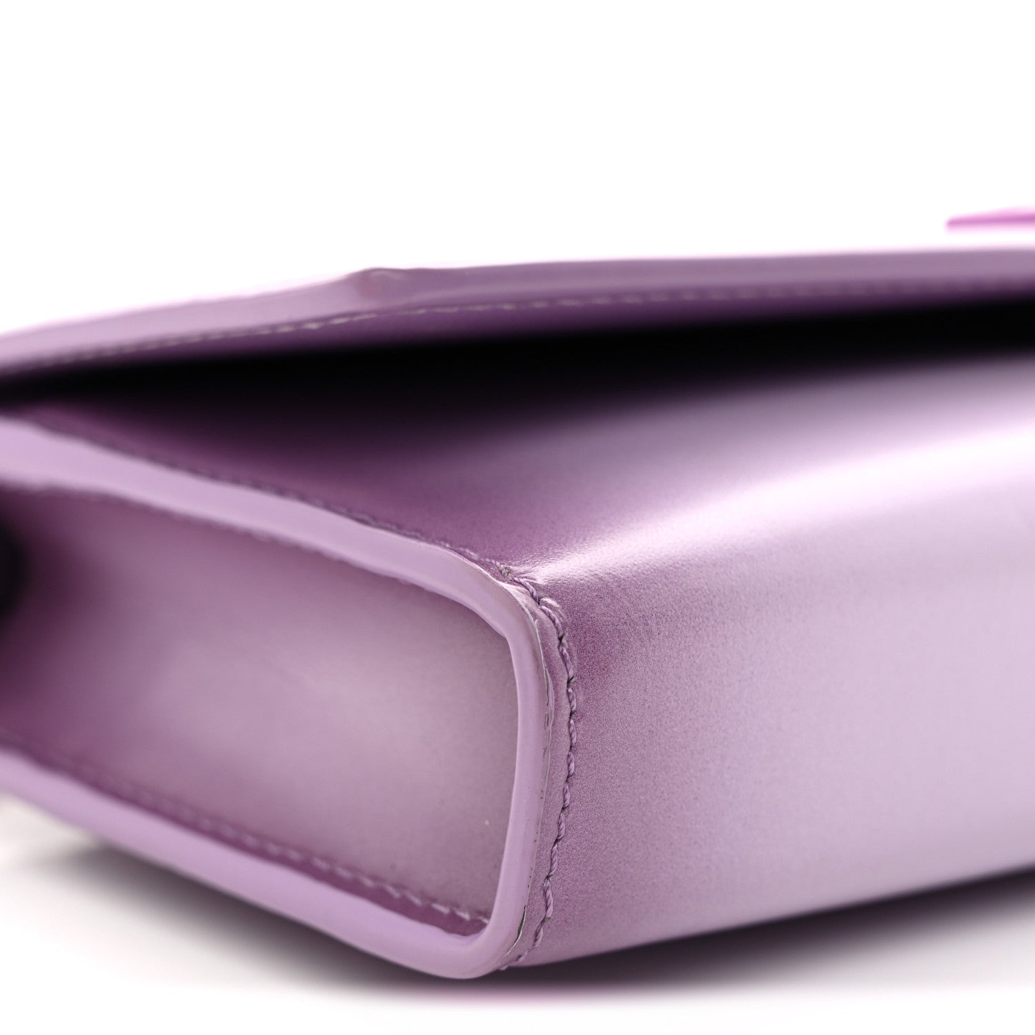 Box Calfskin Gradient Effect 4G Wallet on Chain Mauve