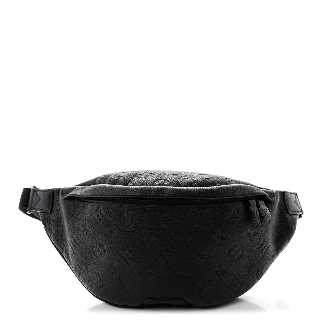 Calfskin Monogram Shadow Discovery Bumbag Black