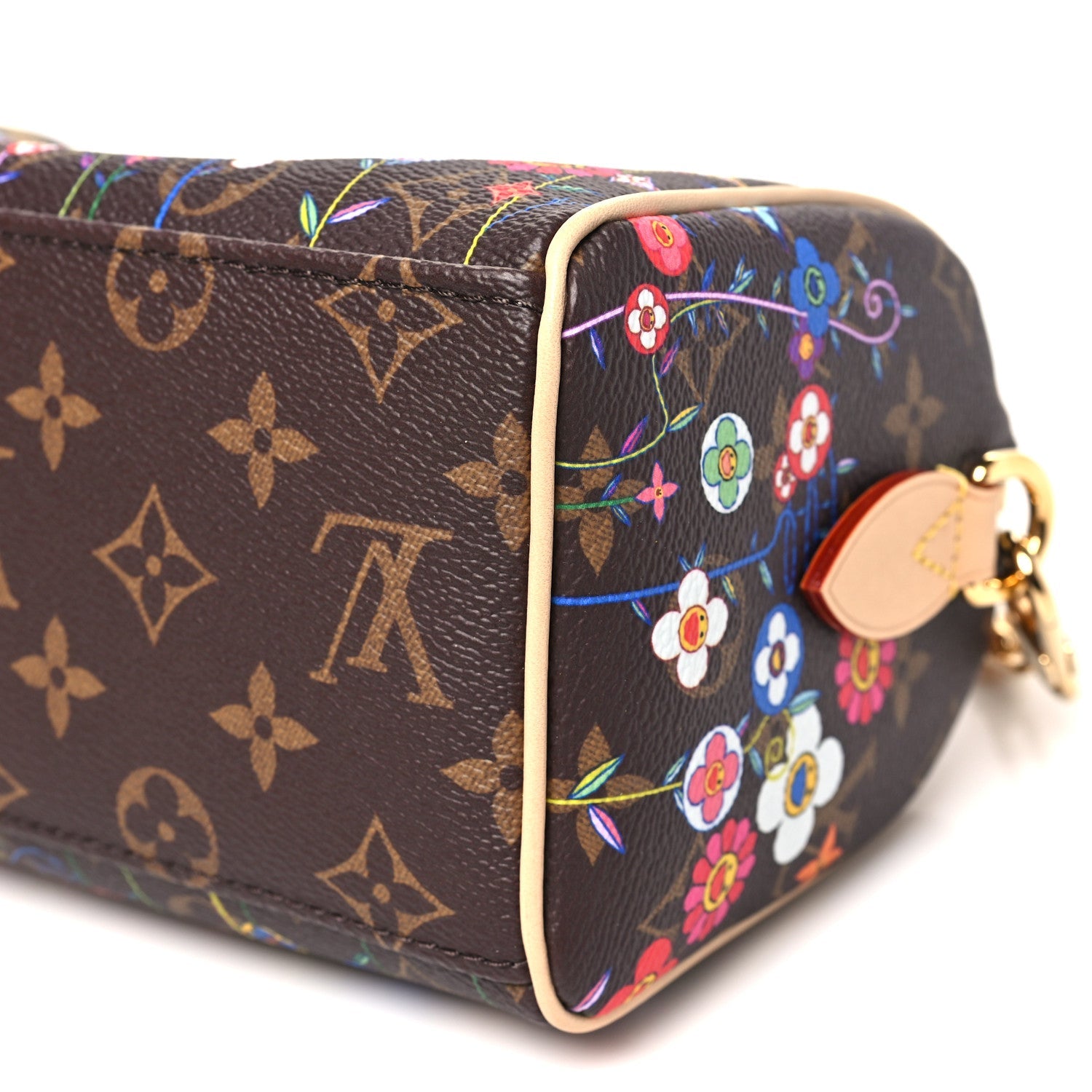 LV X TM Monogram Flowers Speedy Bandouliere 20