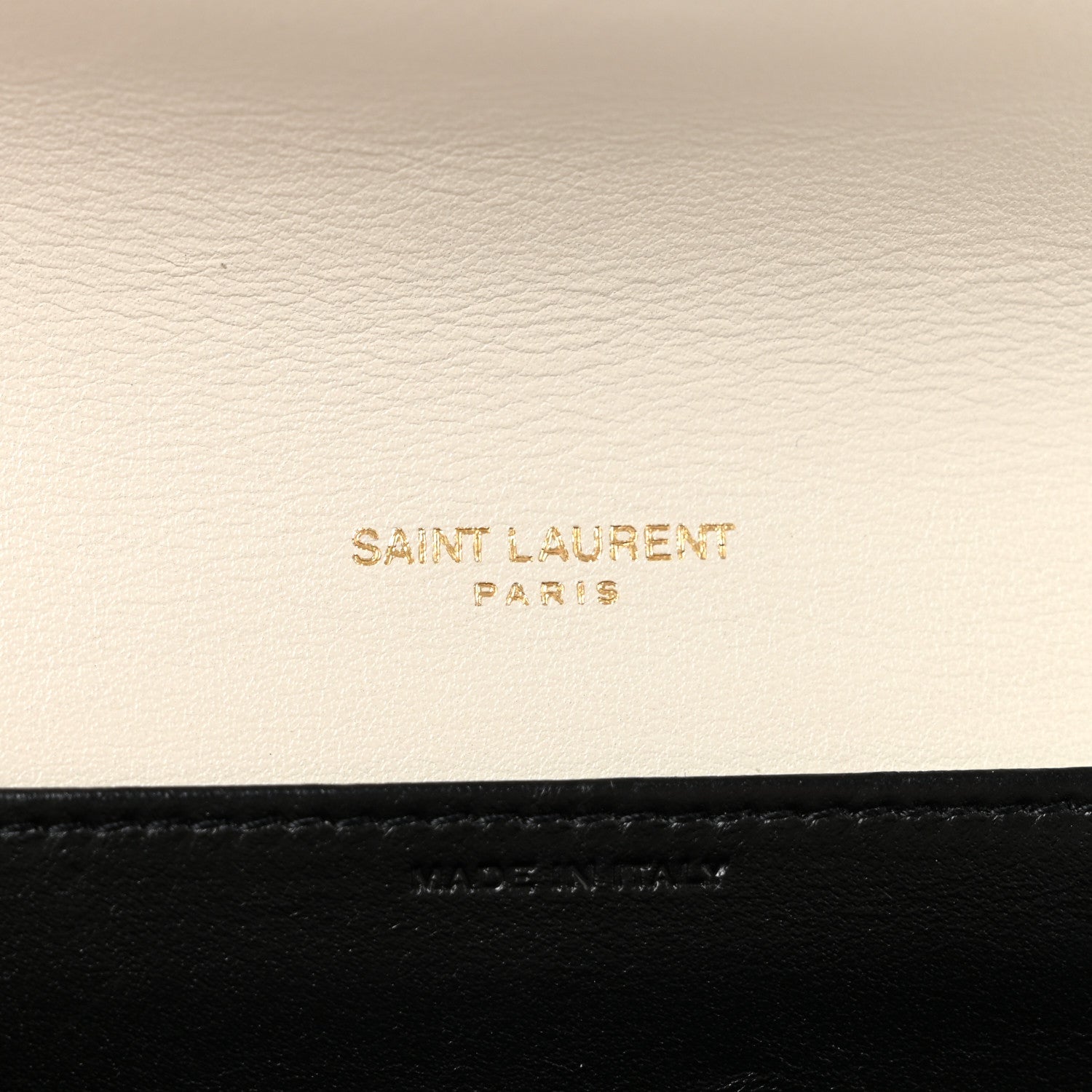 Calfskin Crocodile Embossed Monogram Uptown Chain Wallet Crema Soft