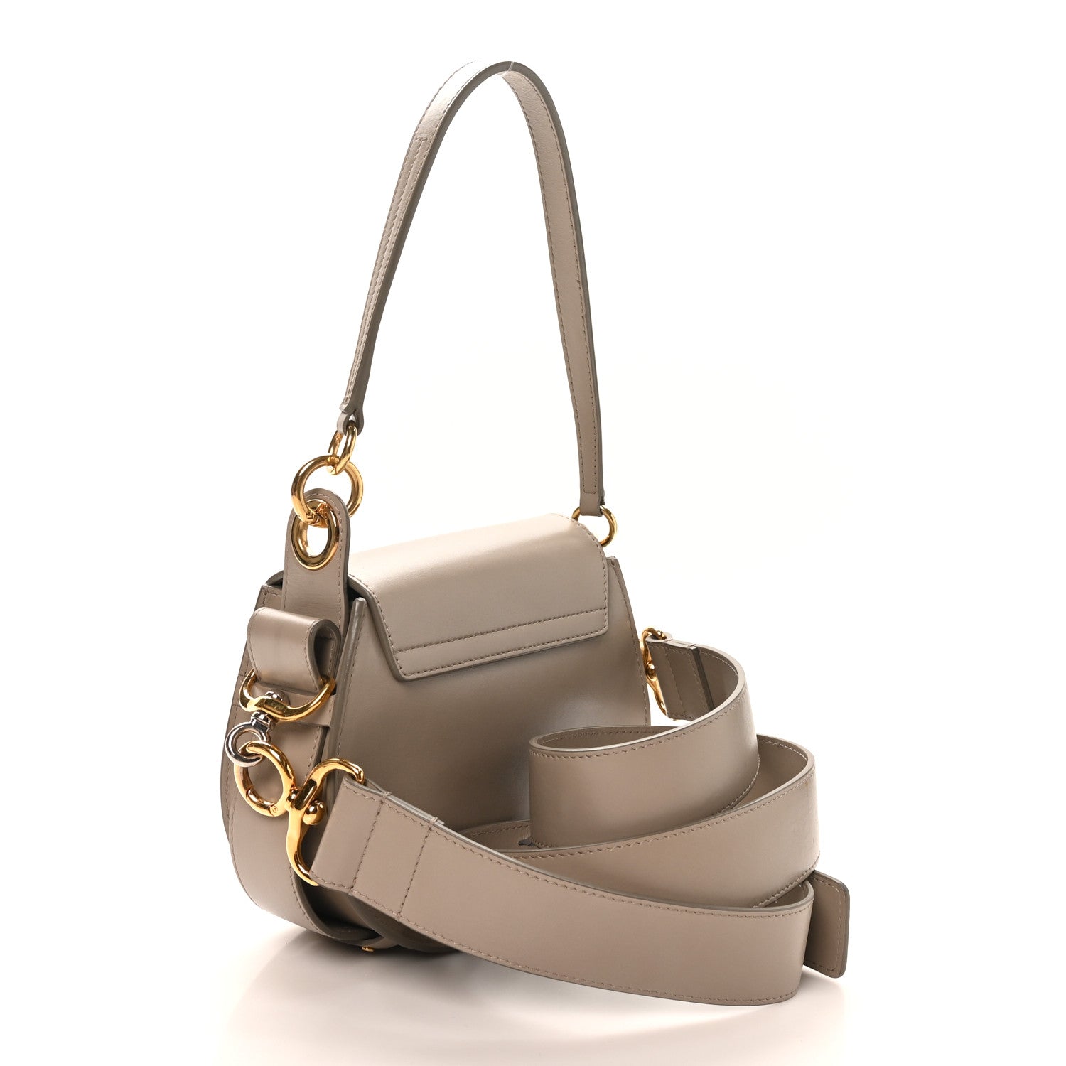 Calfskin Small Tess Bag Motty Grey