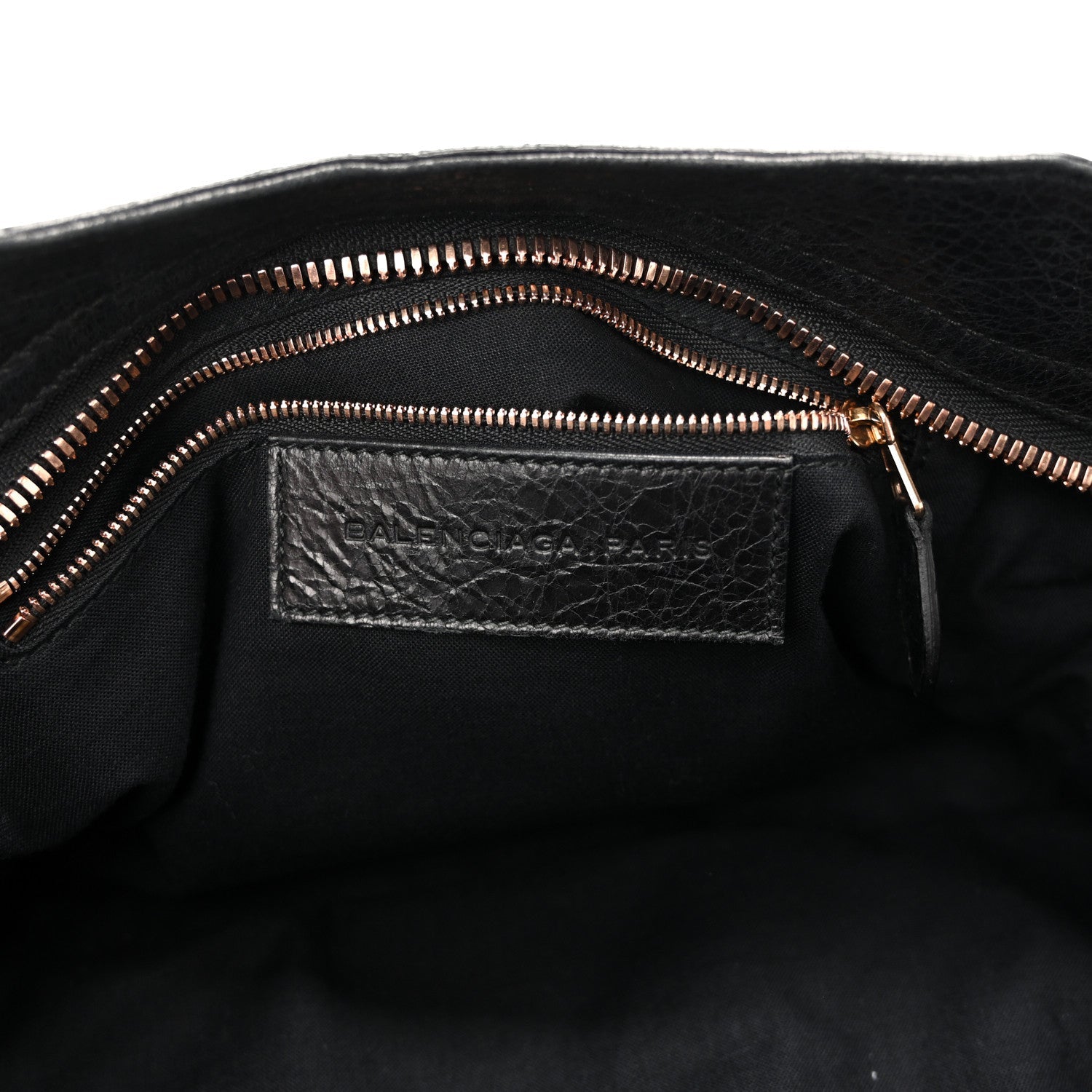 Agneau Giant 21 Rose Gold Hardware City Black