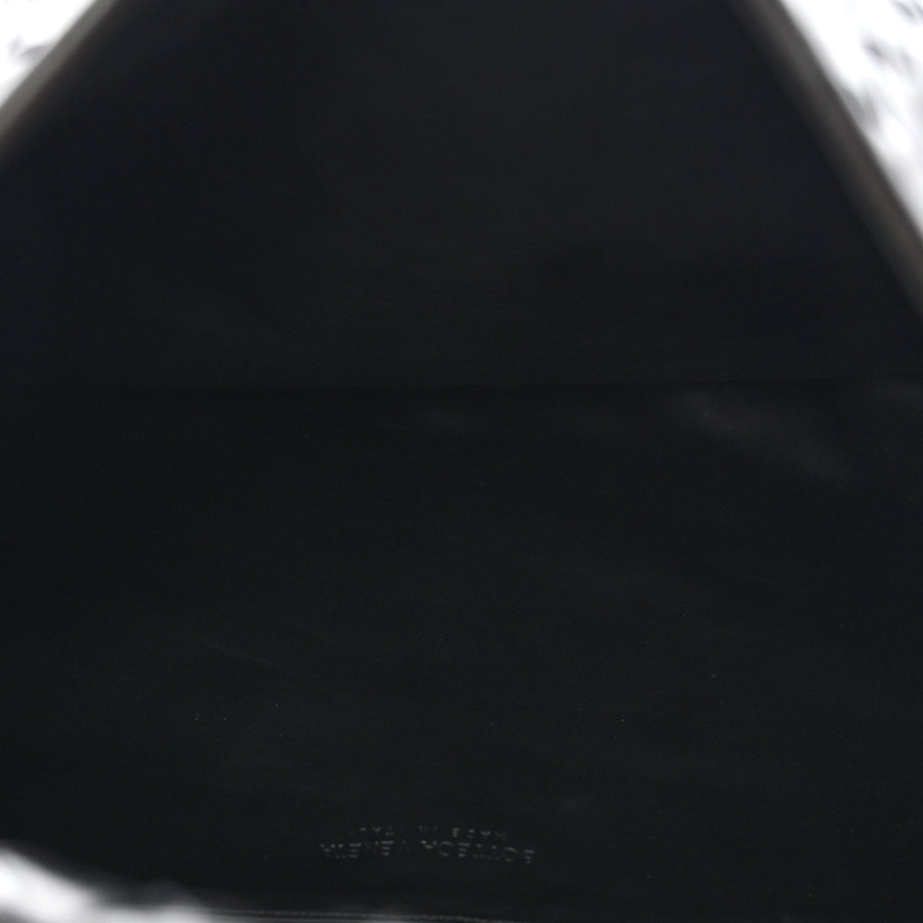 Calfskin Intrecciato Large Hop Black Black