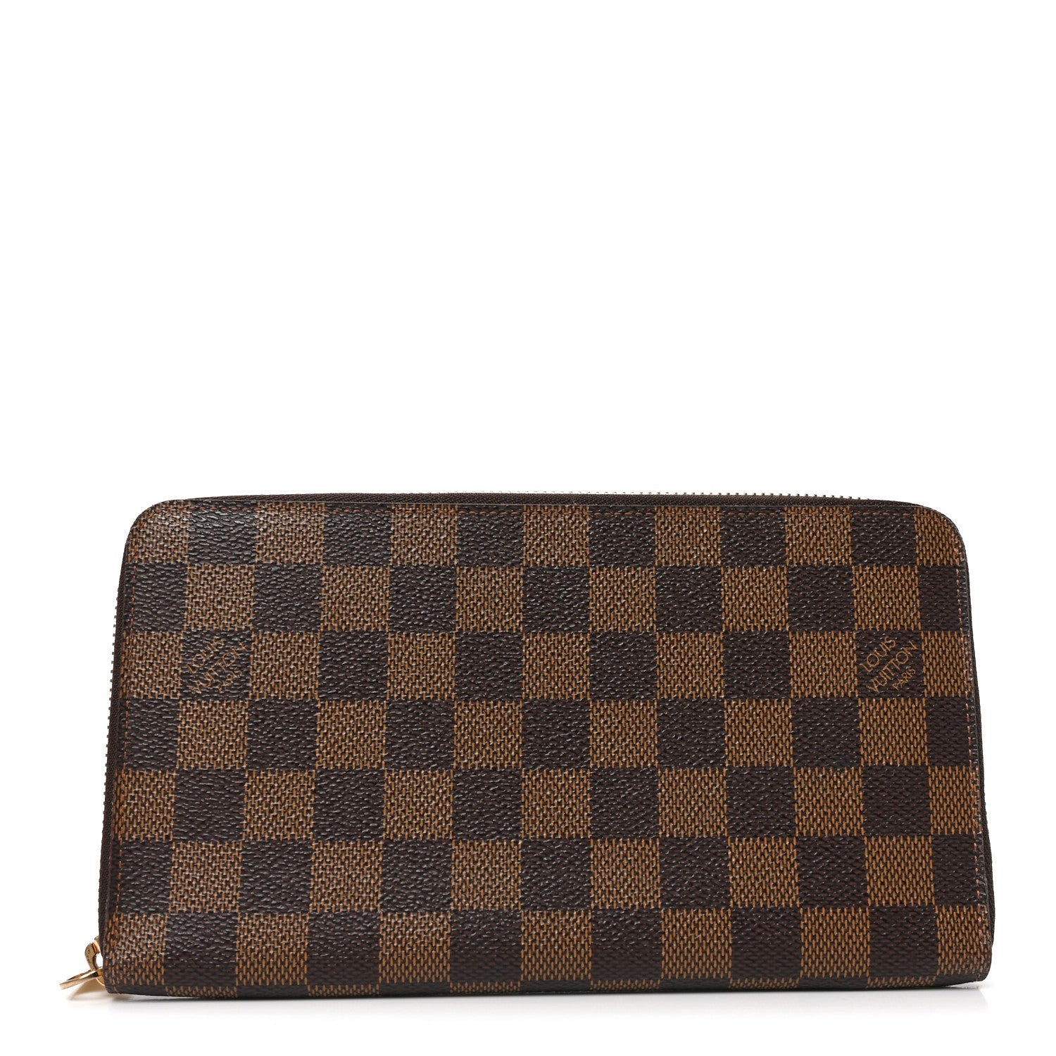 Damier Ebene Zippy Organizer Wallet