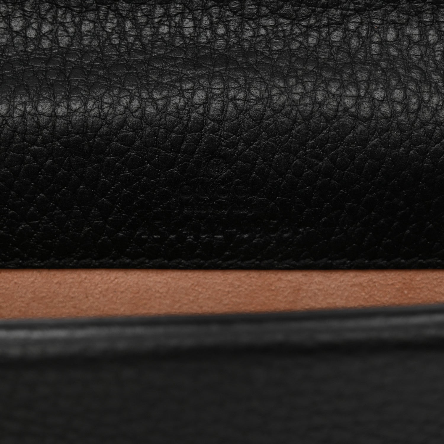 Calfskin Super Mini Dionysus Shoulder Bag Black