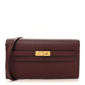 Epsom Kelly Wallet To Go Rouge Sellier