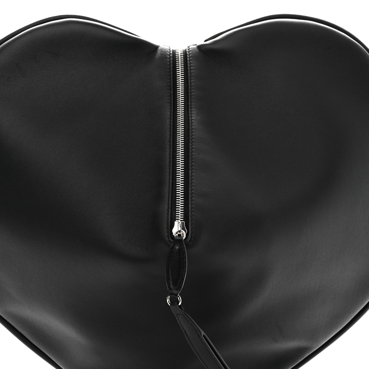 Lambskin Le Coeur Soft Clutch Black