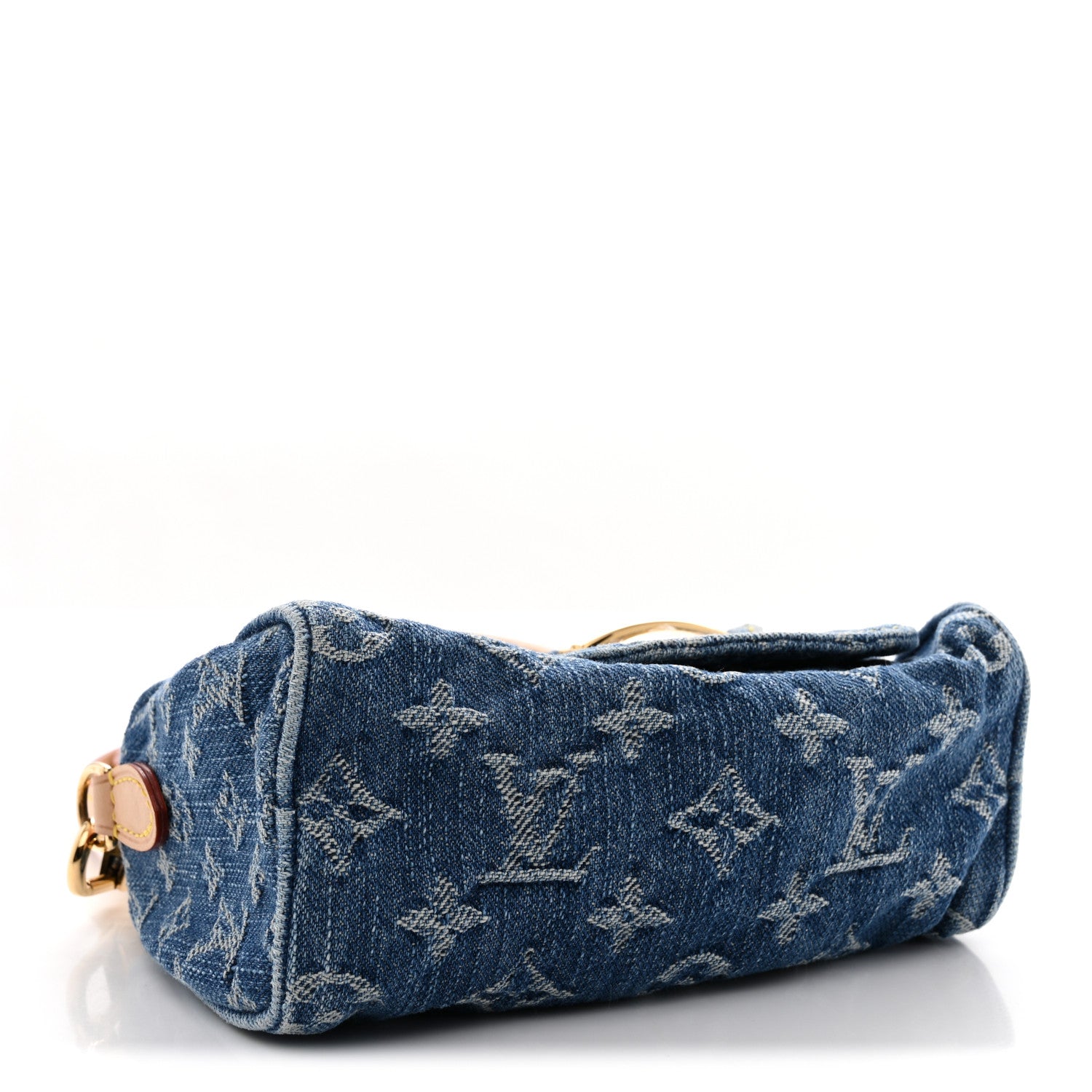 Monogram Denim Nano Speedy Blue