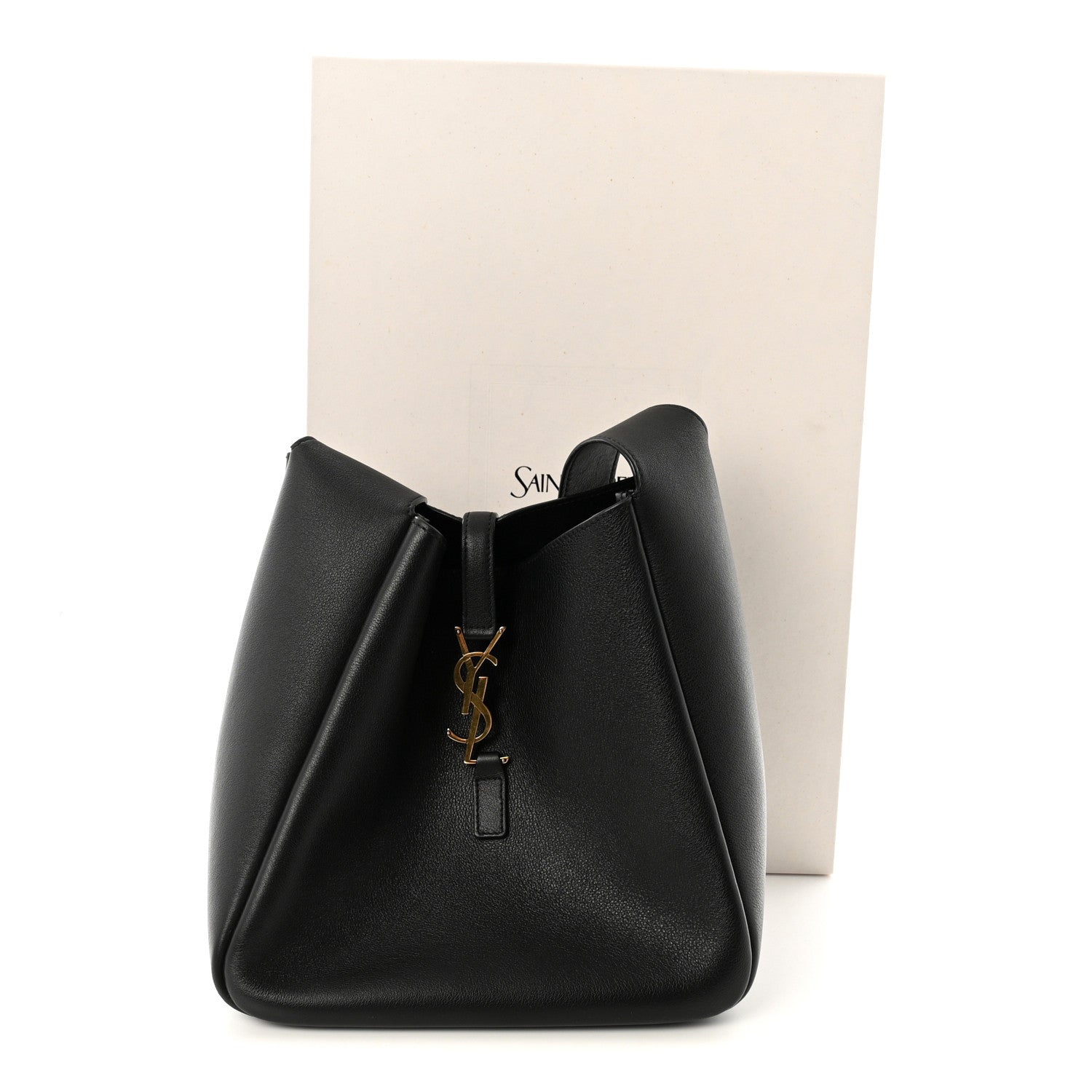 Grained Calfskin Small Le 5 A 7 Soft Hobo Black
