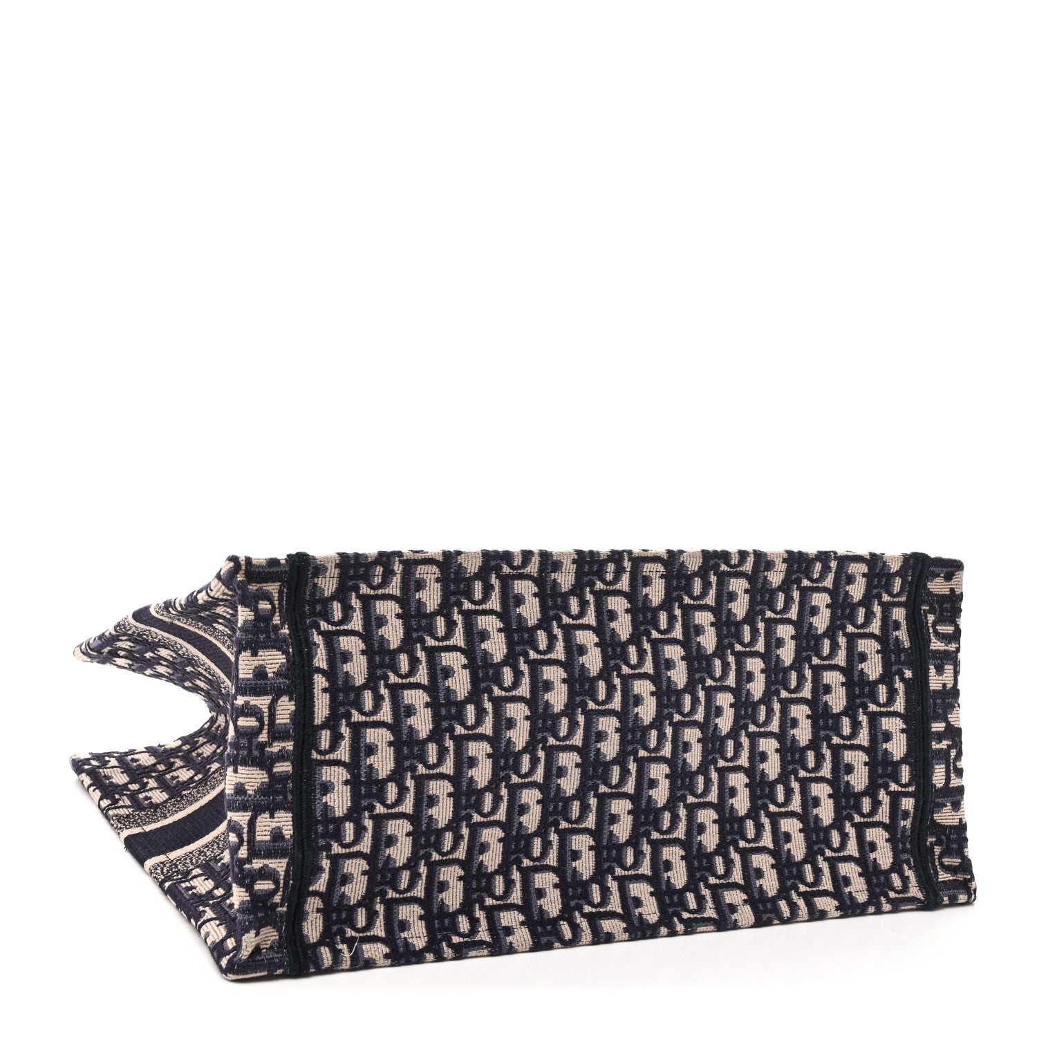 Oblique Medium Book Tote Blue Multicolor