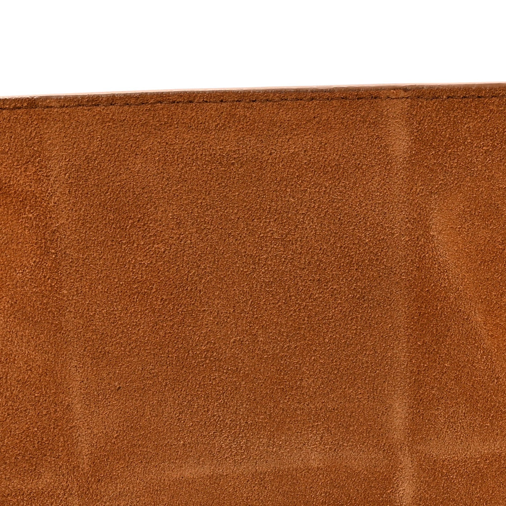 French Calfskin Maxi Intrecciato Small Arco Wood