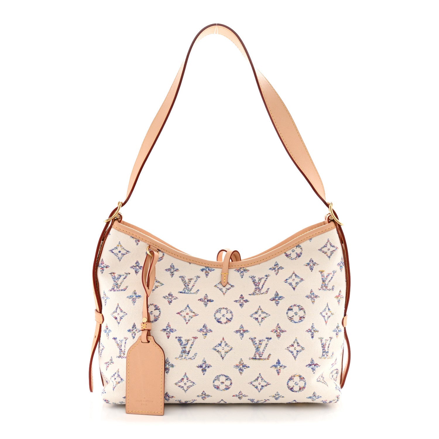 Monogram Jacquard CarryAll PM Multicolor Beige