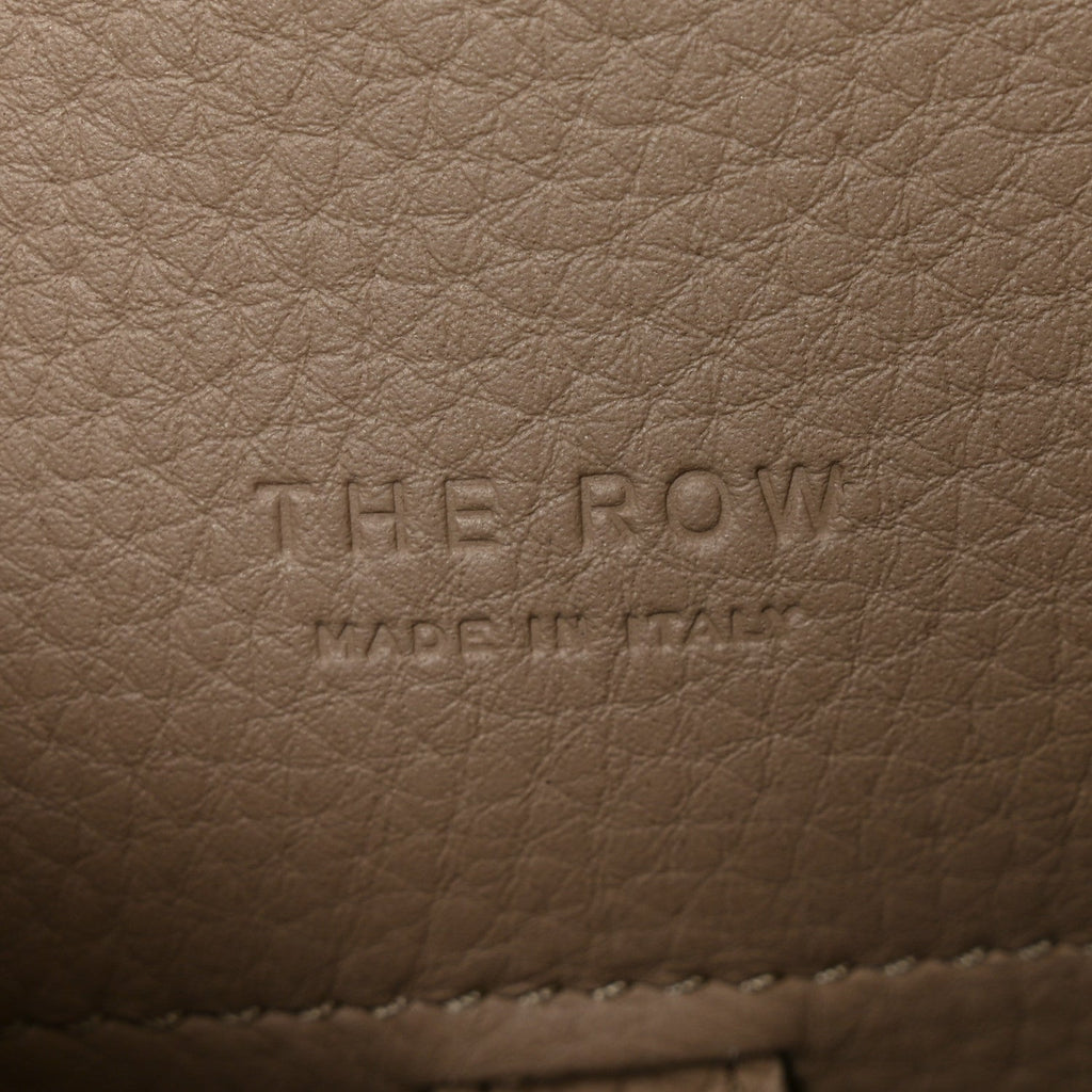 Grained Calfskin Soft Margaux 10 Bag Dark Taupe Dark Taupe