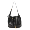 Smooth Calfskin Paris VII Large Flat Hobo Black