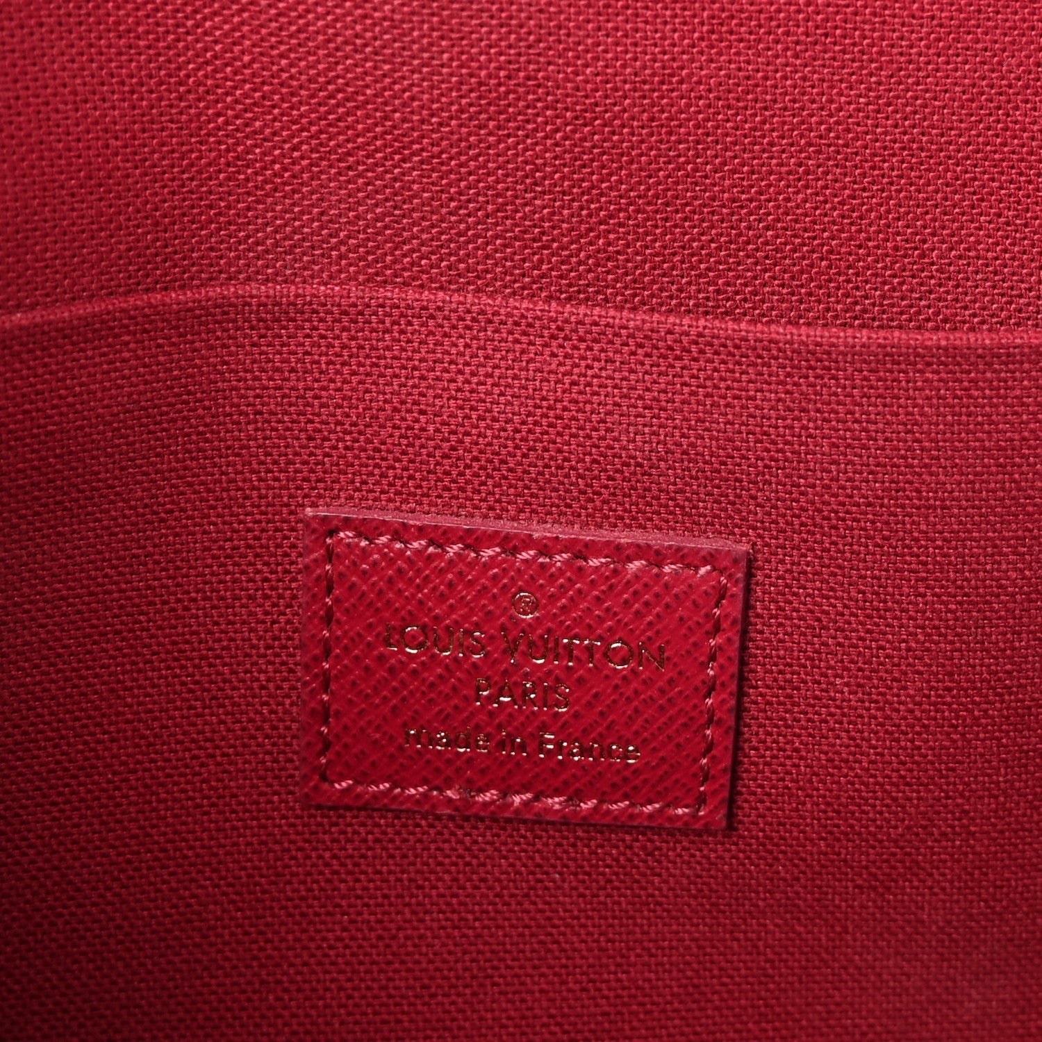 Monogram Pochette Felicie Chain Wallet Fuchsia