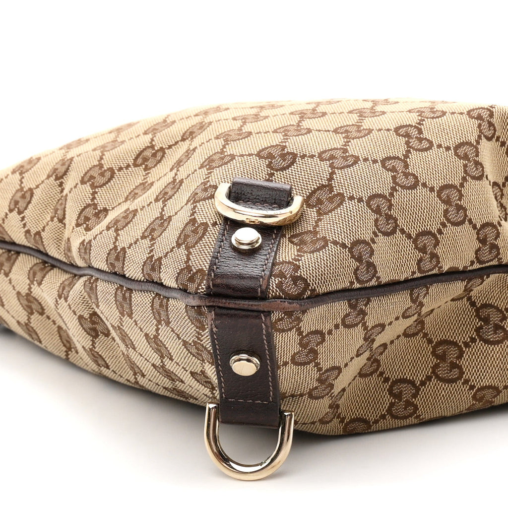 Monogram Abbey Messenger Bag Dark Brown