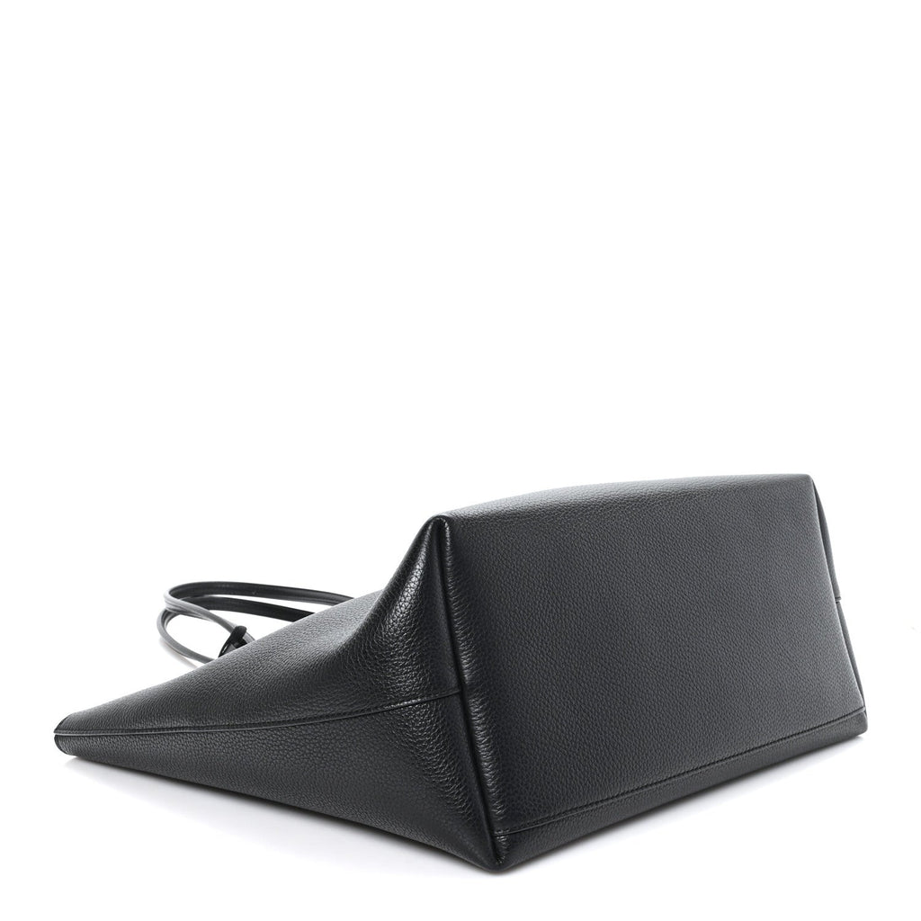 Calfskin Travel Tote Black