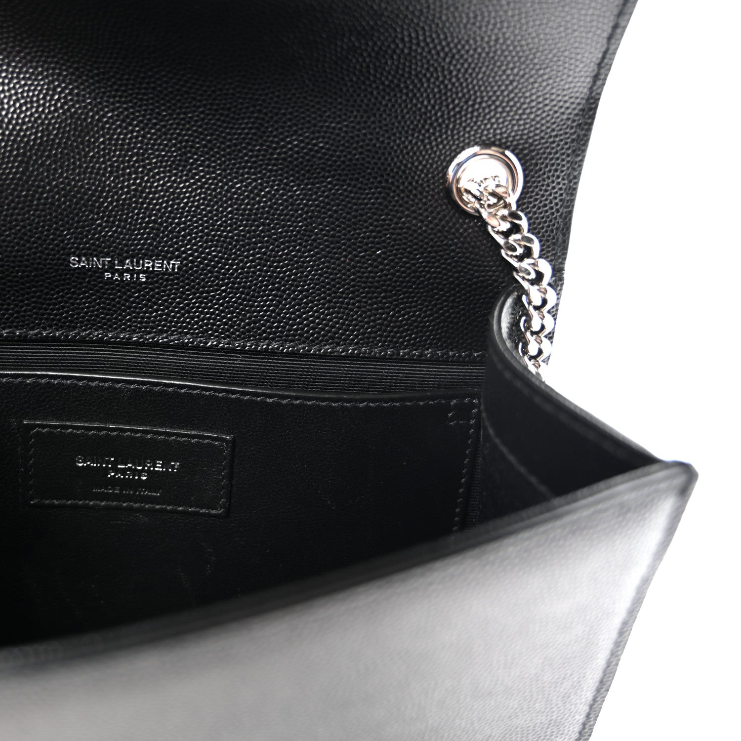 Grain De Poudre Small Monogram Kate Satchel Black