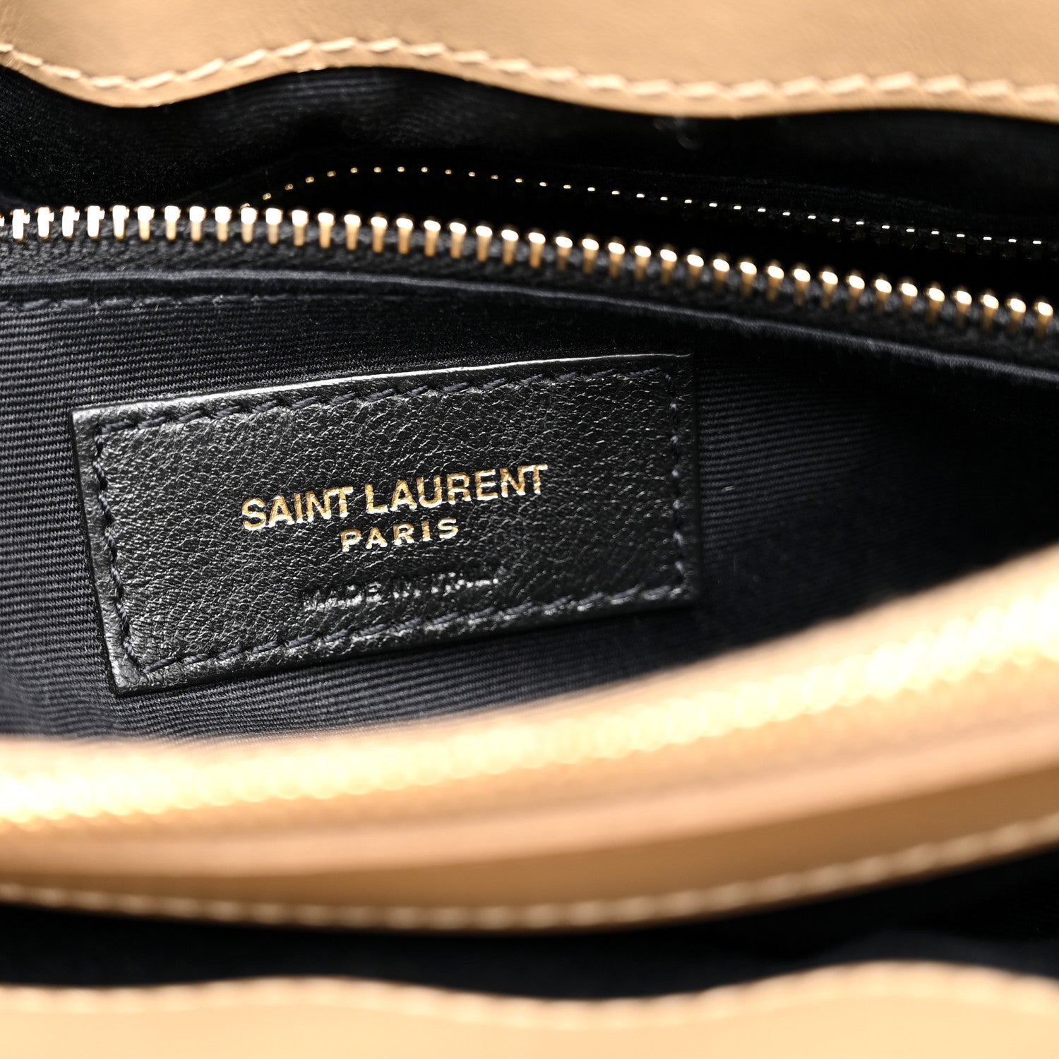 Calfskin Y Quilted Monogram Medium Loulou Chain Satchel Dark Latte