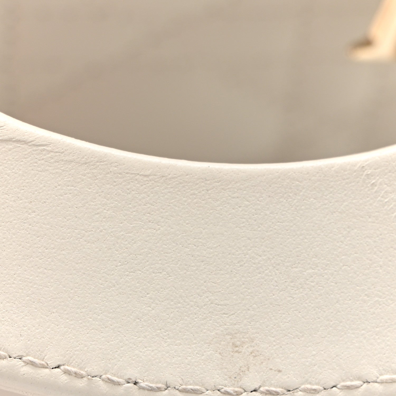 Lambskin Cannage Mini Lady Dior White