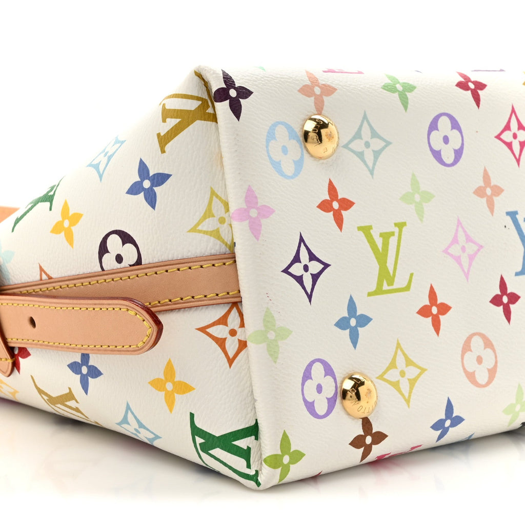 LV X TM Monogram Multicolor CarryAll PM White