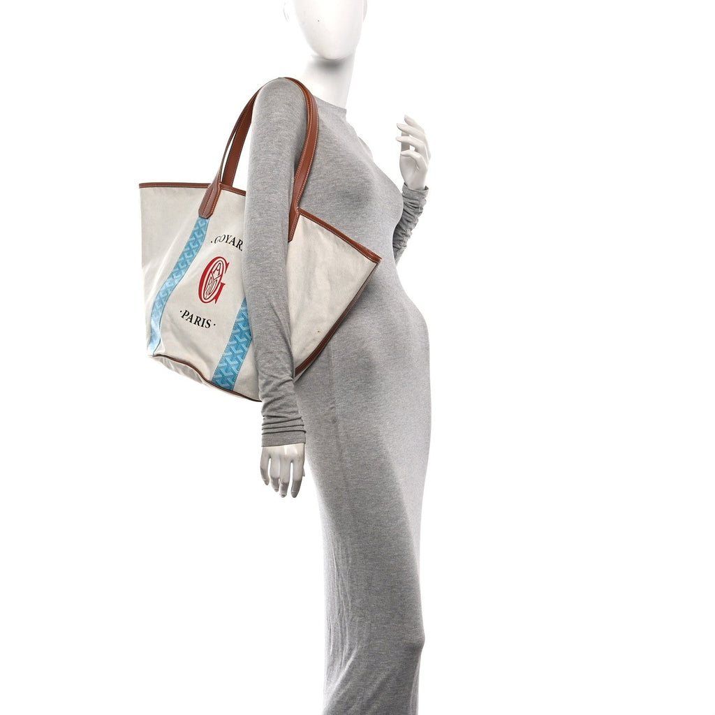 Goyardine Reversible Belharra Light Blue