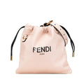 Fendi Slim Clutch Leather Shoulder Bag