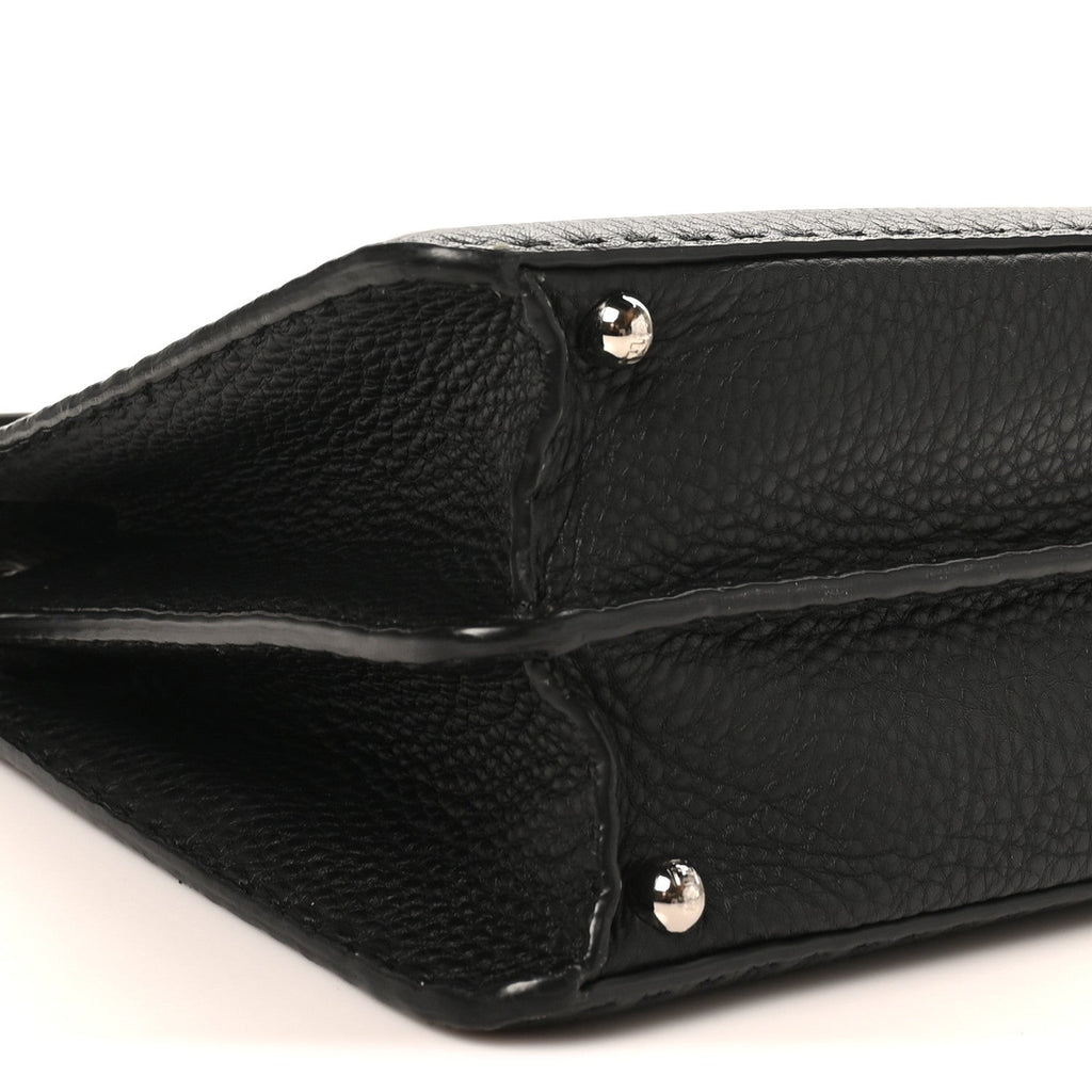 Cuoio Romano Selleria Chamois Medium Peekaboo I SEE U Satchel Black Camel Sunflower
