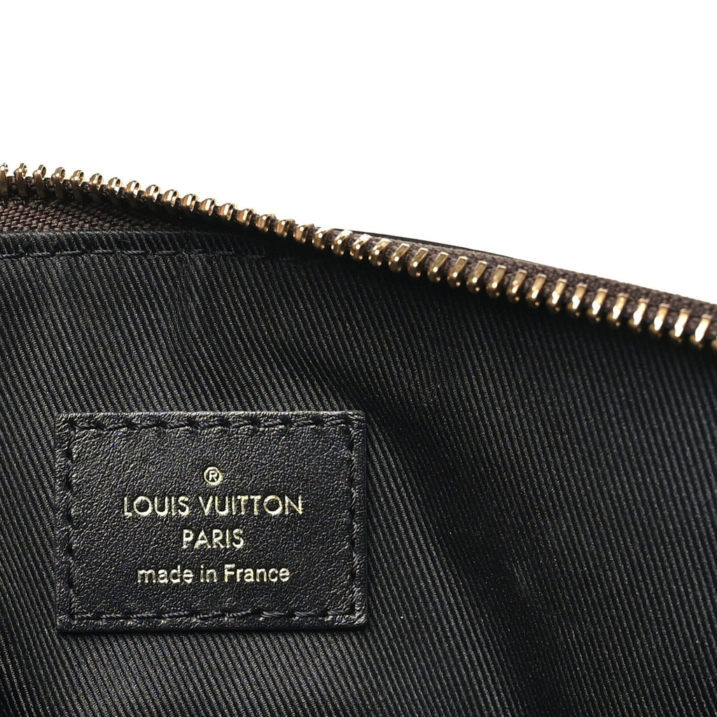 Damier Ebene Odeon Tote MM Black