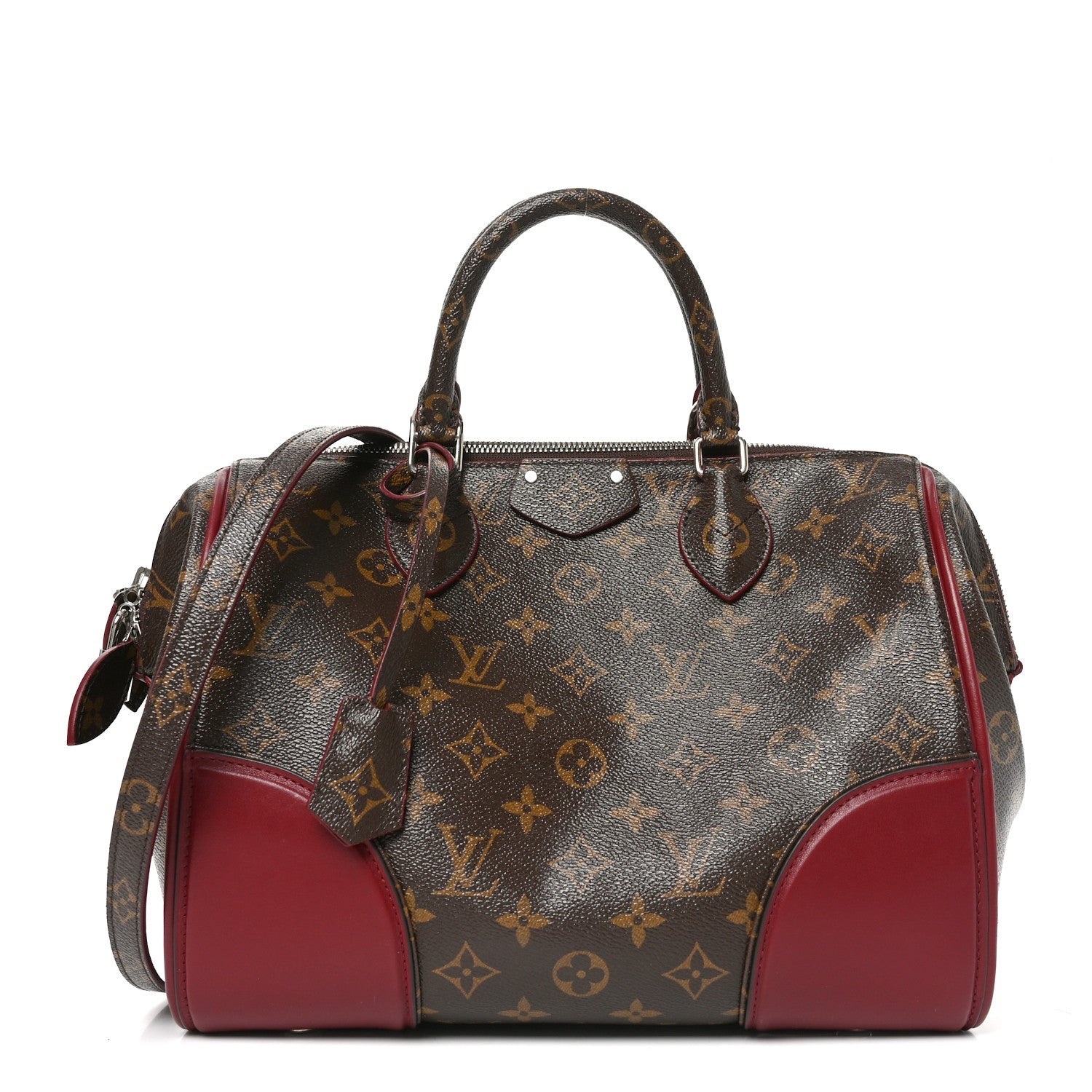 Monogram Shine Doc PM Bordeaux