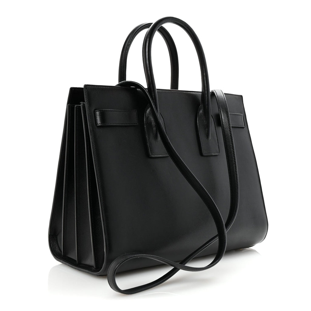 Calfskin Small Sac De Jour Black Black
