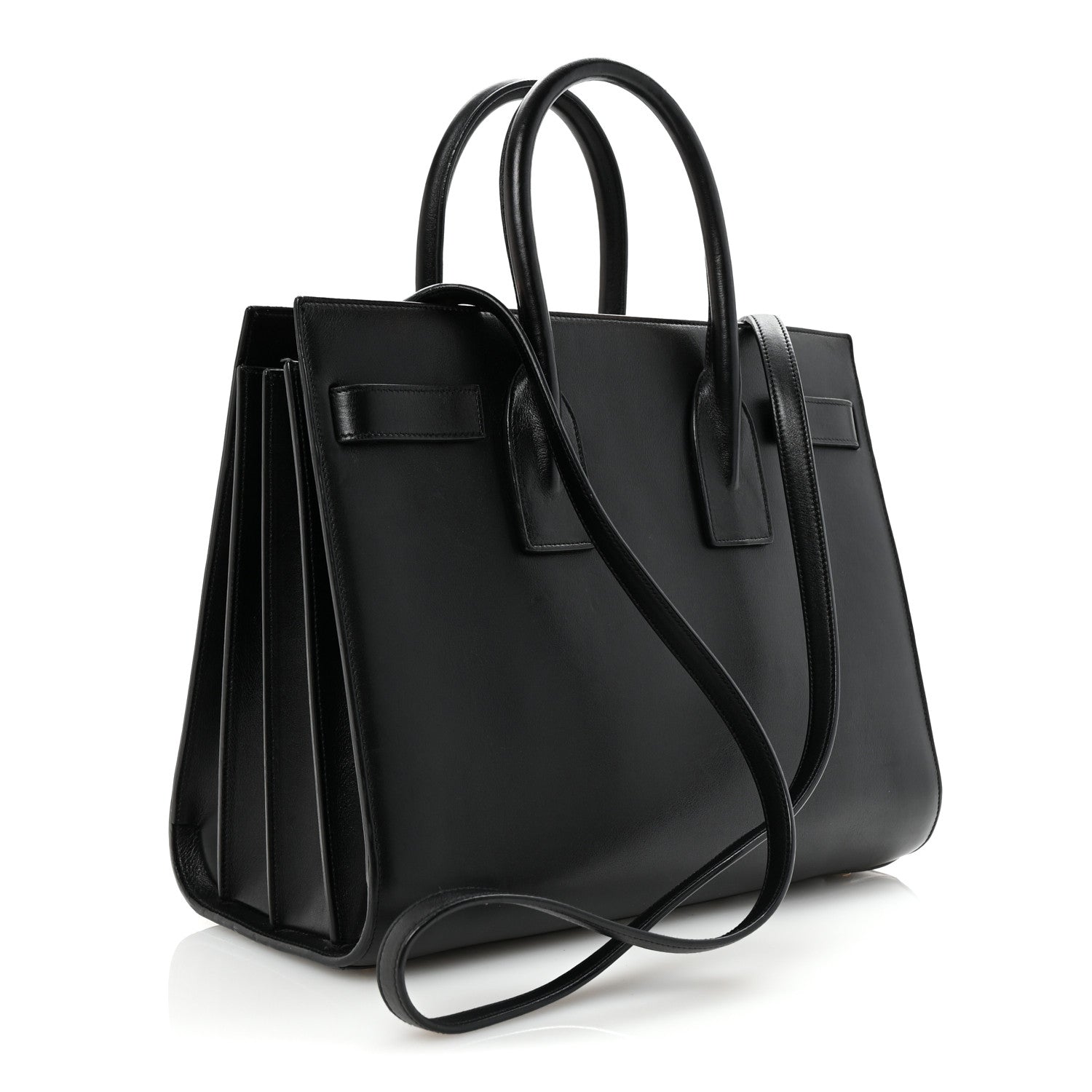 Calfskin Small Sac De Jour Black Black