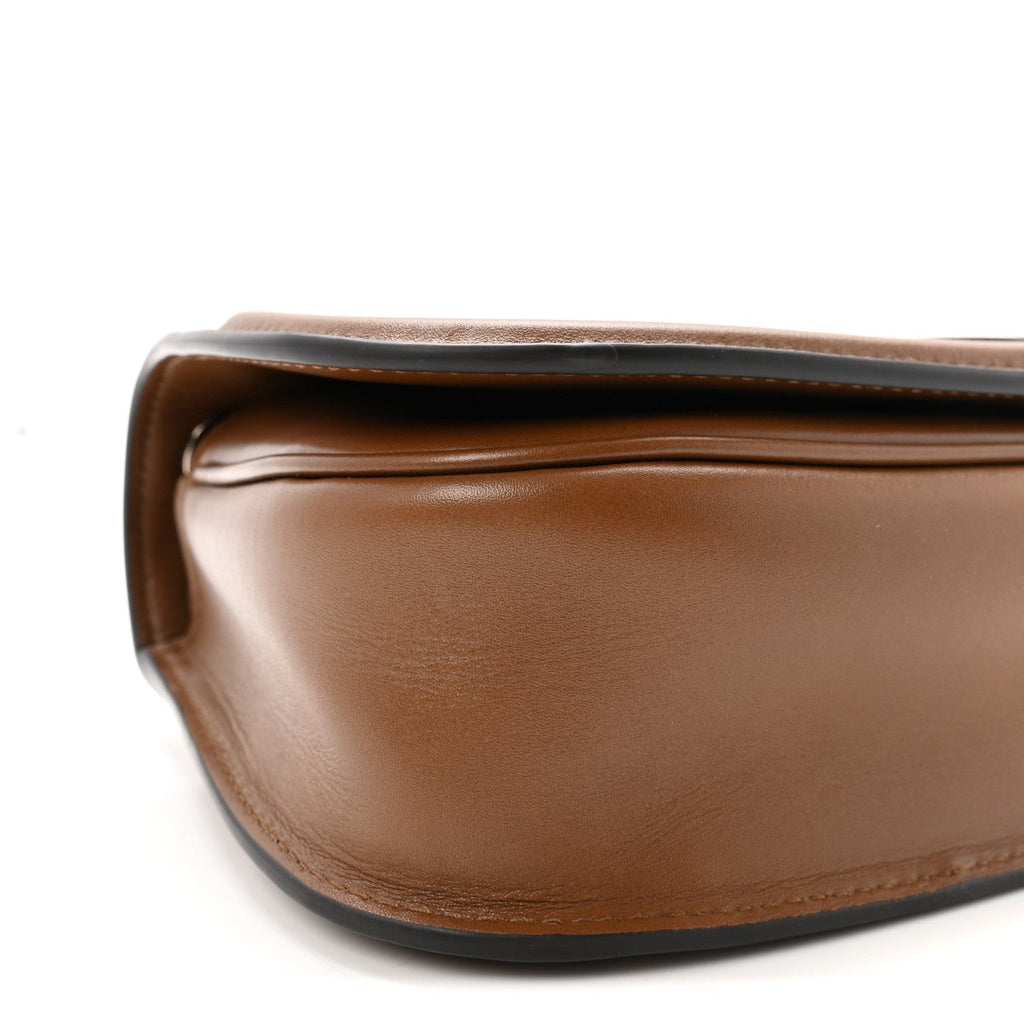 Suede Calfskin Blondie Medium Shoulder Bag Light Brown