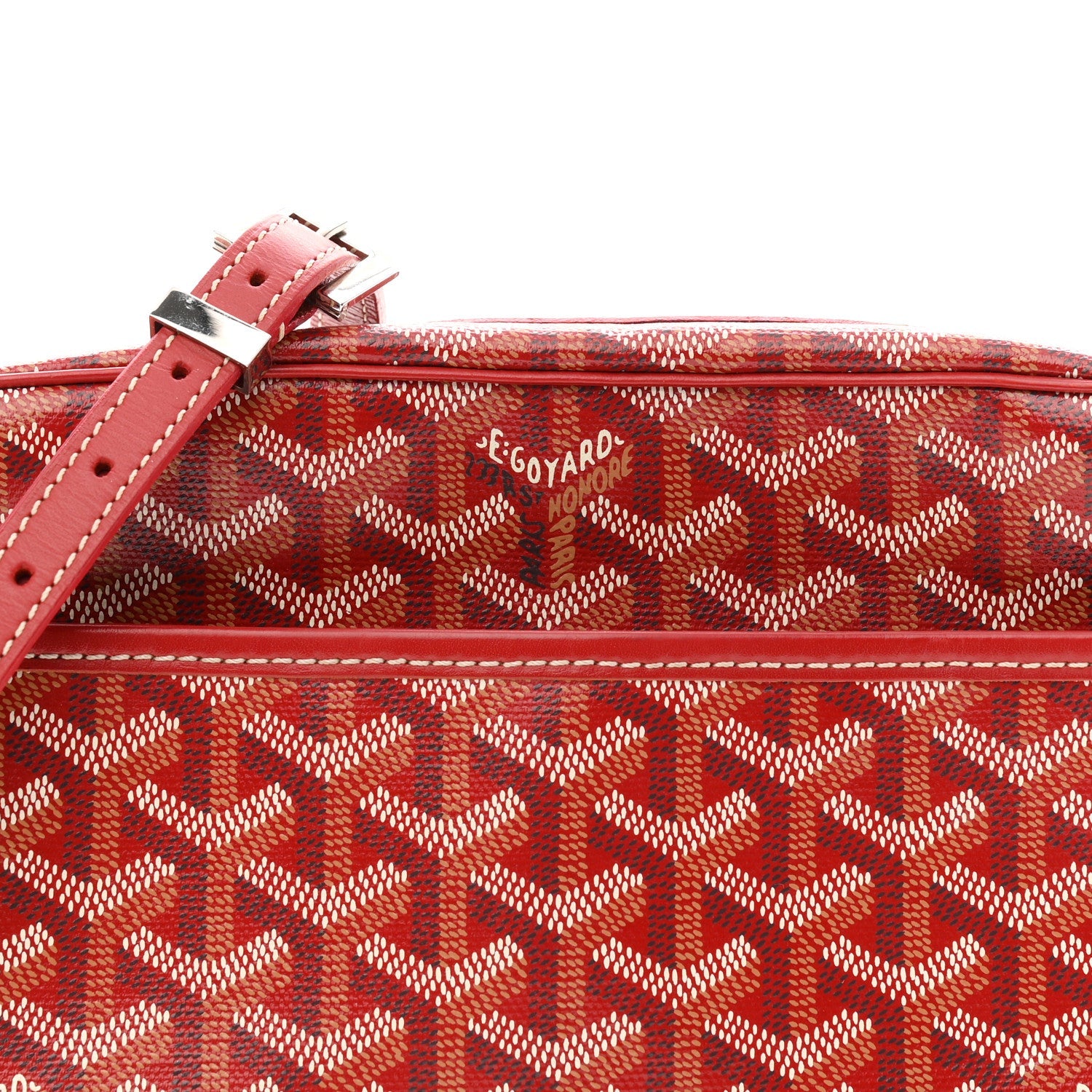 Goyardine Sac Cap Vert Red