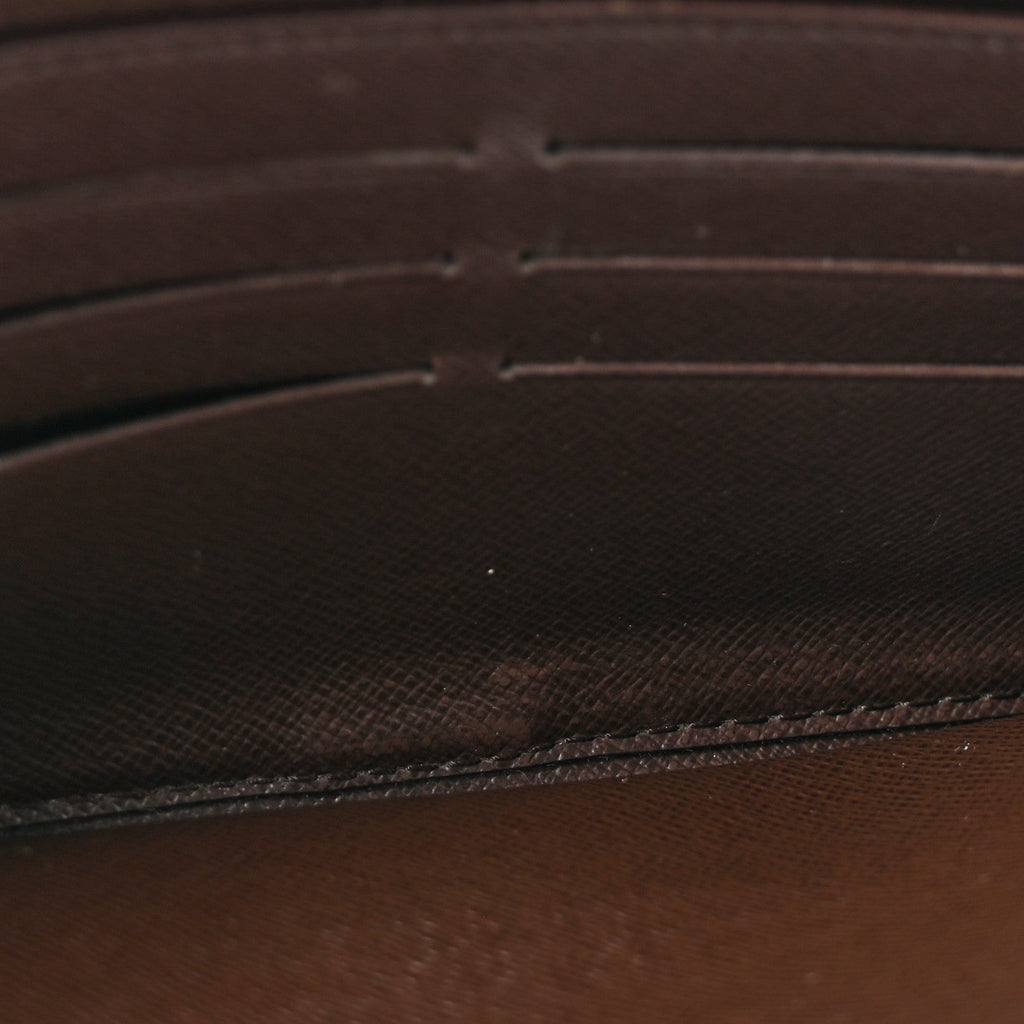 Damier Ebene Zippy Organizer Wallet
