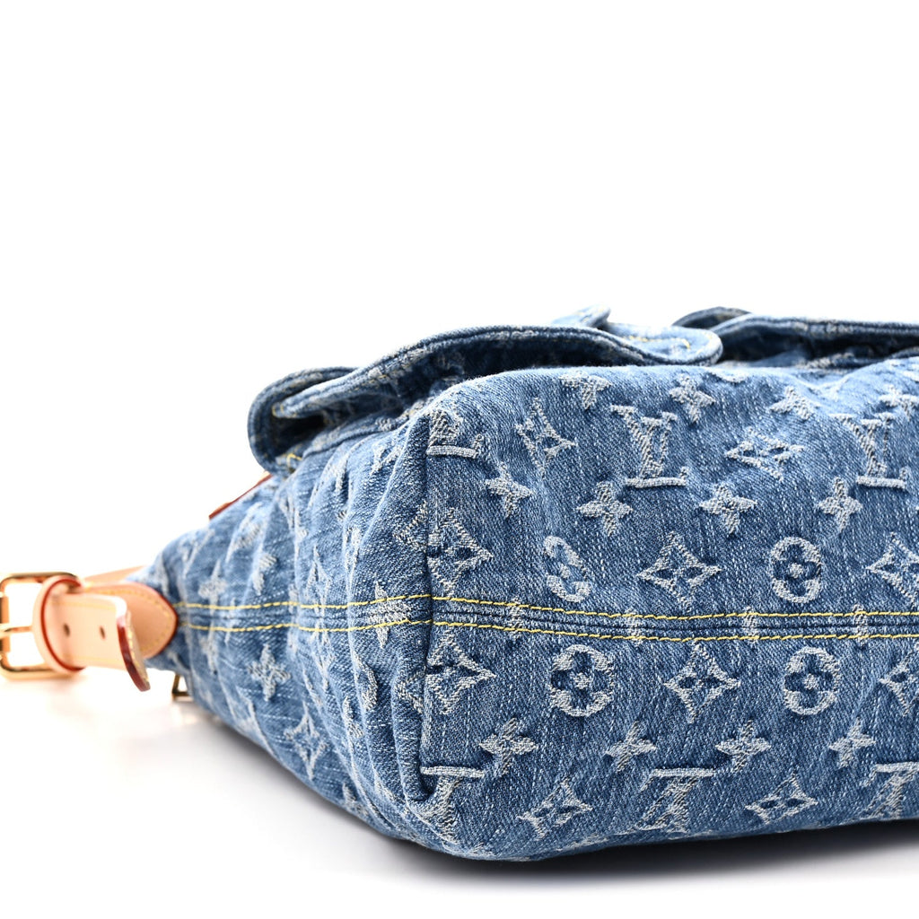 Monogram Denim Baggy NM Blue