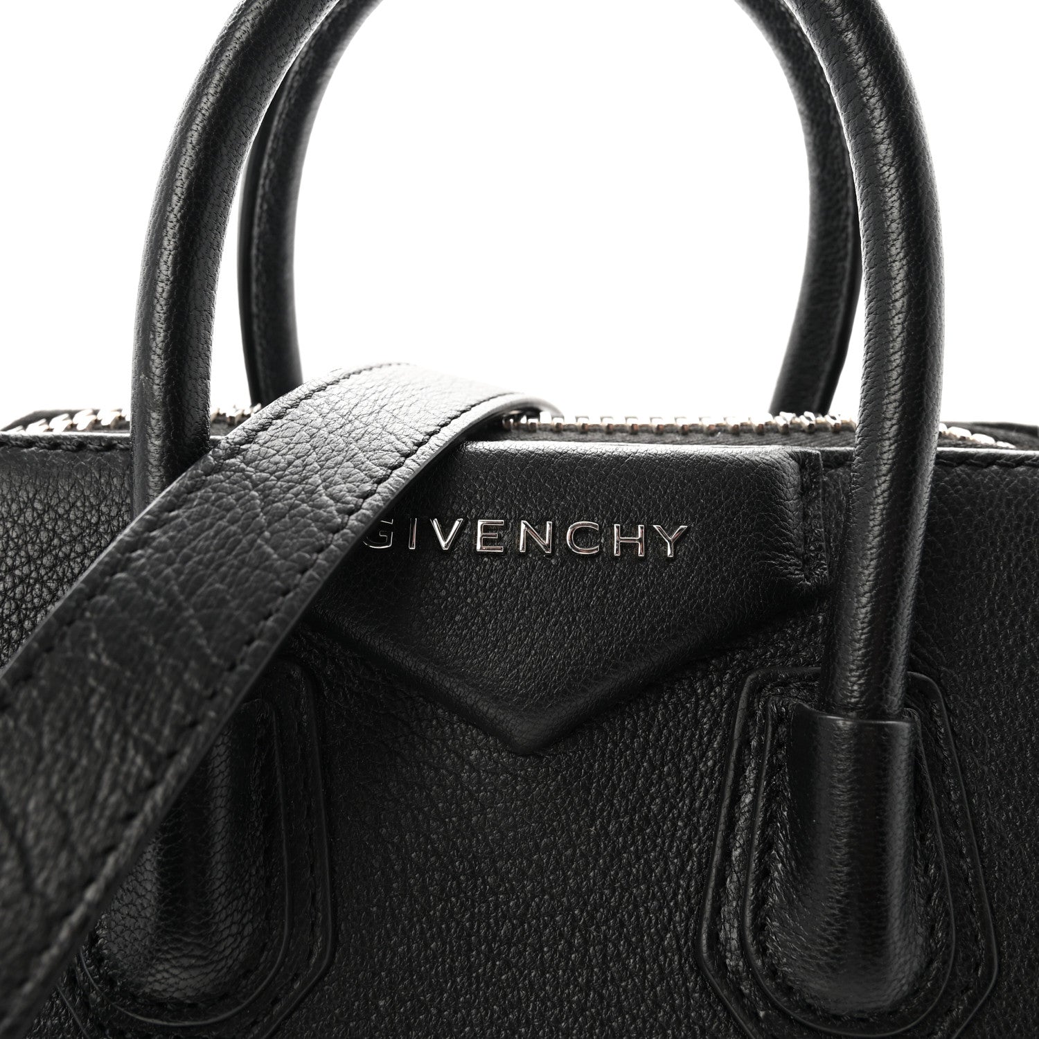 Sugar Goatskin Mini Antigona Black