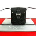 Christian Dior Street Chic Trotter Canvas Leather Shoulder Bag